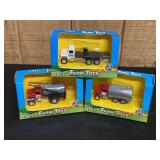 (3) 1/64 Trucks NIB Ertl