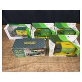(5) John Deere Truck Banks NIB Ertl