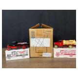 (12) Marvel + Gilmore Tanker Truck Banks NIB Ertl