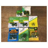 (8) 1/64 John Deere NIB Ertl