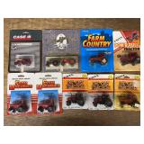 (9) 1/64 IH, Case, Case-IH NIB Ertl