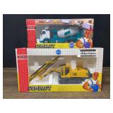 (2) Volvo Cement Mixer + Atlas Copco Drill NIB Joal