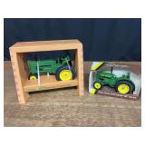 (2) 1/16 John Deere A + BR NIB Ertl