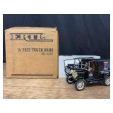 (6) 1/25 AMOCO Truck Banks NIB Ertl
