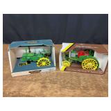 (2) 1/16 John Deere GP + Waterloo Boy NIB Ertl