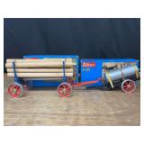 (2) Water Cart + Lumber Wagon NIB Wilesco