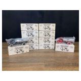 (10) AMOCO Truck Banks NIB Ertl