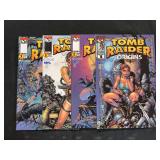 Tomb Raider #1 Lot of 4 Covers (Top Cow, 1999) Dan Jurgens Andy Park