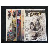 Image Comics Lot - Spawn #2, #3, #9 and Haunt #1, #2