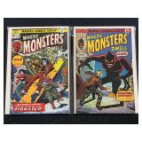 Marvel Comics Where Monsters Dwell Issues 31 and 32 Lot (1974)
