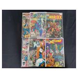 Marvel Comics Assorted Lot of 8 Issues Including Warlock, Avengers, X-Men, and X-Force
