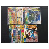 Marvel Fanfare Comic Book Lot Issues 21-40 Marvel Comics 1985-1988