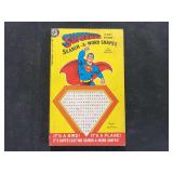 DC Comics Superman X-Ray Vision Search-A-Word Shapes Paperback Book Tempo Books Dawn Gerger