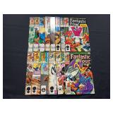 Marvel Comics Fantastic Four Lot of 11 Issues (221, 303-312, 334-336) 1980-1989
