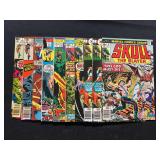 Marvel Comics Group Assorted Lot of 10 Issues Featuring John Carter, Skull the Slayer, Kull, and Killraven