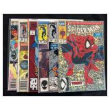Marvel Comics Spider-Man and Spider-Woman Assorted Lot of 6 Issues (1980-1992)