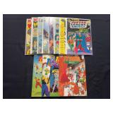 DC Comics Assorted Lot of 12 Index and Standard Issues Including Justice League of America, Teen Titans, Hawkman, Mister Miracle, and Adventure Comics