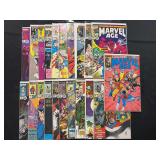 Marvel Age Comic Lot Issues 61-81 Official Marvel News Magazine