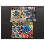 Marvel Comics The Transformers Lot of 10 Issues 52-68 (1989-1990)