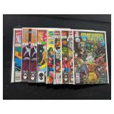 Marvel Comics Infinity Gauntlet, Infinity War, Silver Surfer, and Guardians of the Galaxy Comic Book Lot of 8