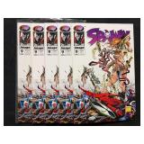 Spawn #9 Comic Book Lot of 5 Image Comics March 1993 First Appearance Angela