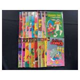 Dell, Gold Key, and Whitman Comic Books Assortment, Featuring Walt Disney and Warner Bros. Characters, Set of 19