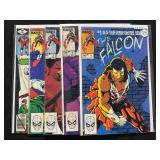 Marvel Comics Group The Falcon Limited Series Issues 1-4 and Marvel Premiere Issue 49