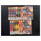 Armada Comics Magic The Gathering Comic Book Lot (1995)