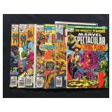 Marvel Comics Lot of 6 - The Eternals #13, The Mighty Thor #301, X-Men #109, Doctor Strange #8, Thor #4, Ghost Rider #37