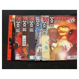 Marvel Comics Deadpool Comic Book Lot - Ultimate Spider-Man #93, Deadpool MAX #2, #4, #5, #6, #7, #12, and The Defenders #1