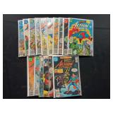 DC Comics Action Comics Lot of 15 Issues (1969-1978) Featuring Superman