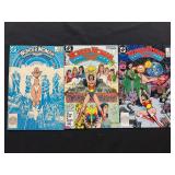 DC Comics Wonder Woman Lot of 3 Issues #1, #15, and #19 Featuring George Perez Art