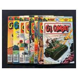 DC Comics G.I. Combat Featuring The Haunted Tank Issues 186 through 197 Lot of 8