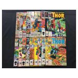 Marvel Comics Lot of 21 Assorted Issues Captain America Thor Ghost Rider Fantastic Four