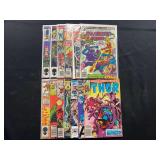 Marvel Comics Lot of 10 Assorted Issues (1977-1985) - Spider-Man, Avengers, Thor, Fantastic Four