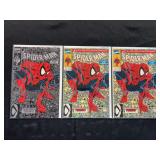 Marvel Comics Spider-Man Number 1 Lot of 3 1990 Todd McFarlane Torment Part 1 of 5
