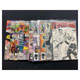 Marvel Comics Assorted Lot of 10 Issues Featuring Spider-Man, Ghost Rider, Avengers, and Black Knight