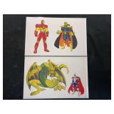 Marvel Iron Man Animated Series Production Cels Set of Two