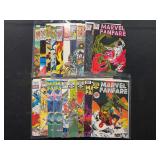 Marvel Fanfare Comic Book Lot Issues 1 through 20 (Marvel, 1982-1985)