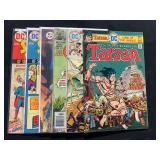DC Comics & Dark Horse Comics Lot of 7 - Secret Origins, Tarzan, Korak, Swamp Thing, Batman Versus Predator