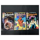Marvel Labyrinth Complete Set Issues 1-3 (1986) Jim Henson Adaptation
