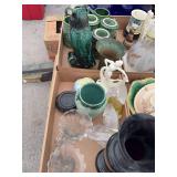 Mixed Collection of Decorative Ceramics, Glassware, and Art Objects