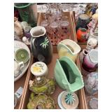 Assorted Decorative Tableware, Glassware, and Ceramic Vases