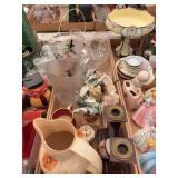 Assorted Collectible Glassware, Ceramics, and Decorative Objects Lot