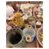 Assorted Decorative Ceramics, Vases, and Tableware Collection