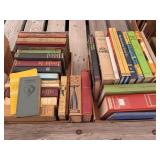 Assorted Hardcover Book Collection Including Literature Reference and Non-Fiction