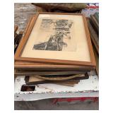 Assorted Framed Prints and Artwork Collection
