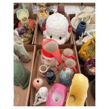 Assorted Ceramic and Porcelain Collectibles Lot including World
