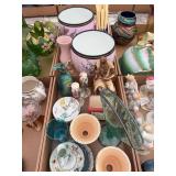 Assorted Decorative Ceramics, Glassware, and Collectible Tableware Lot