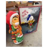 Donald Duck Framed Original Painting 